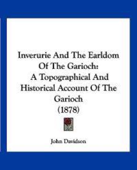 Inverurie And The Earldom Of The Garioch