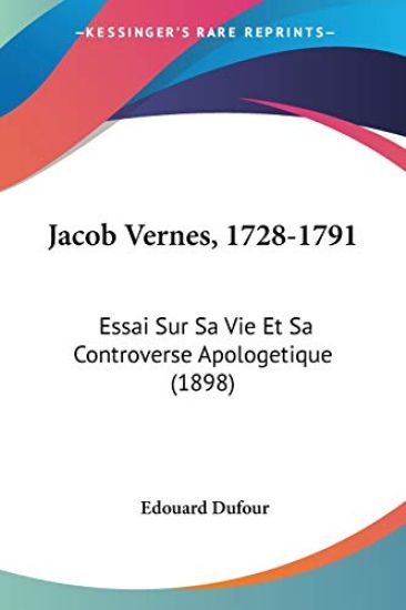 Jacob Vernes, 1728-1791
