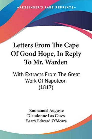 Letters From The Cape Of Good Hope, In Reply To Mr. Warden