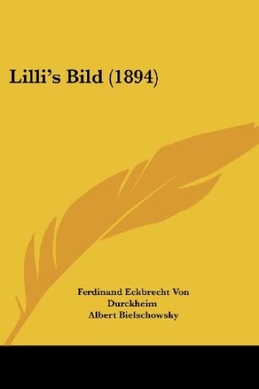 Durckheim, F: Lilli's Bild (1894)