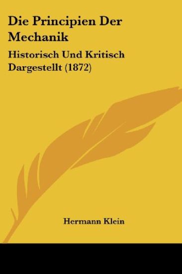 Klein, H: Principien Der Mechanik