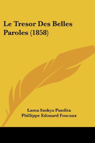 Le Tresor Des Belles Paroles (1858)