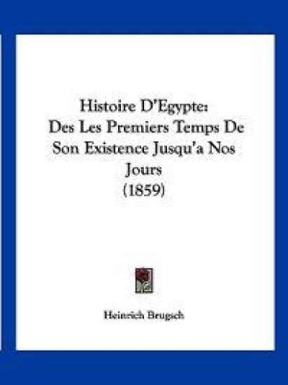 Histoire D'Egypte