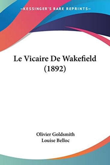 Le Vicaire De Wakefield (1892)
