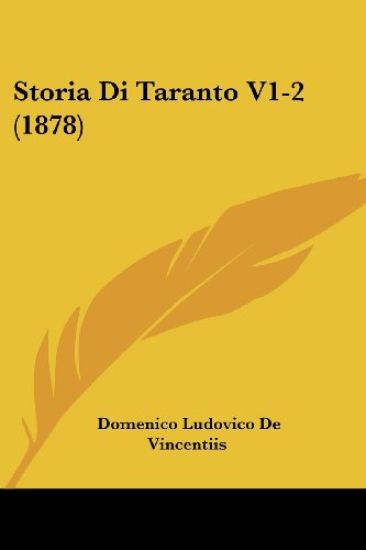 Storia Di Taranto V1-2 (1878)
