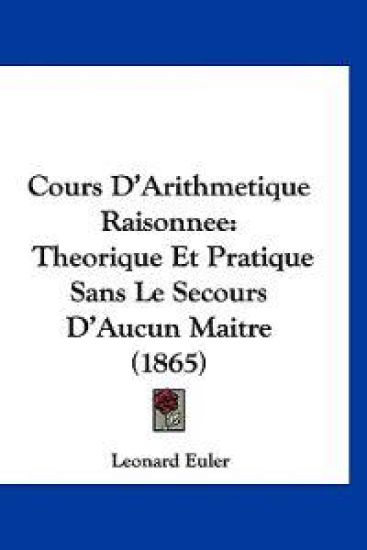 Cours D'Arithmetique Raisonnee