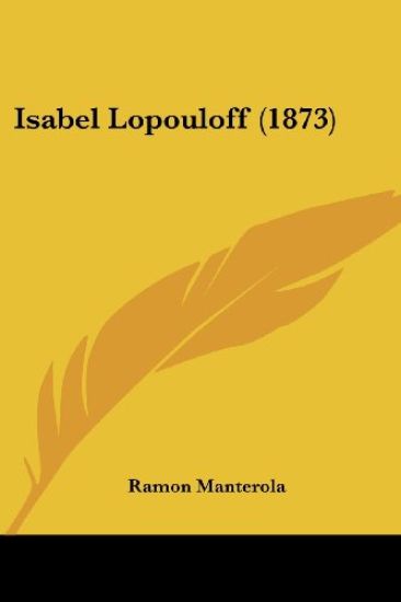 Isabel Lopouloff (1873)