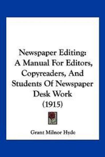Newspaper Editing