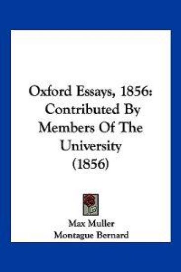 Oxford Essays, 1856