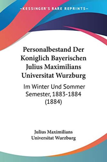 Julius Maximilians Universitat Wurzburg: Personalbestand Der