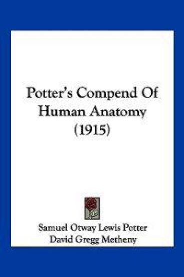 Potter's Compend Of Human Anatomy (1915)