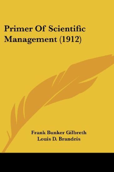 Primer Of Scientific Management (1912)