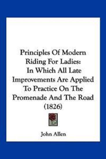 Principles Of Modern Riding For Ladies