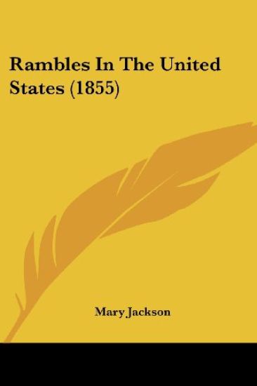Rambles In The United States (1855)