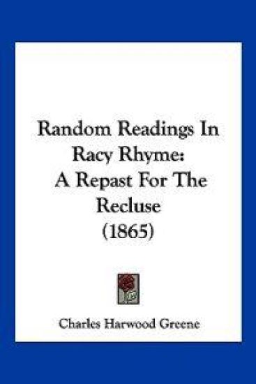 Random Readings In Racy Rhyme