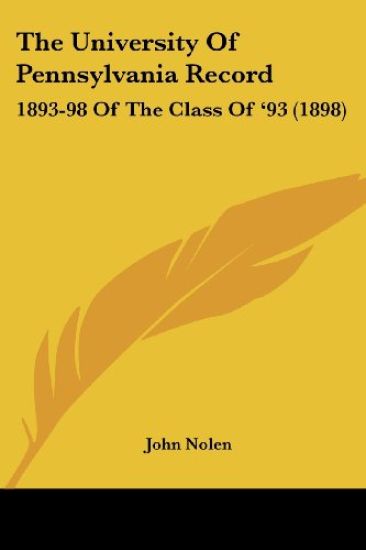 The University Of Pennsylvania Record