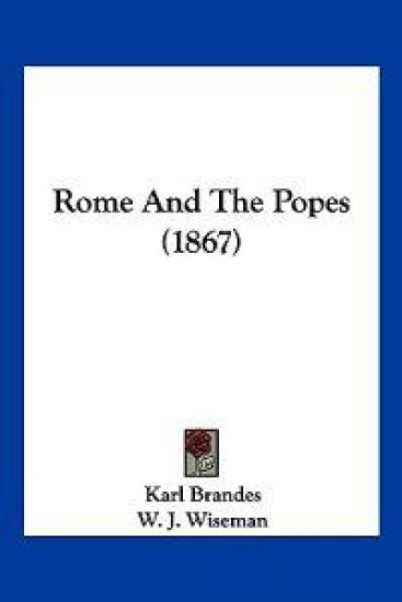 Rome And The Popes (1867)