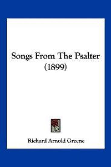 Songs From The Psalter (1899)