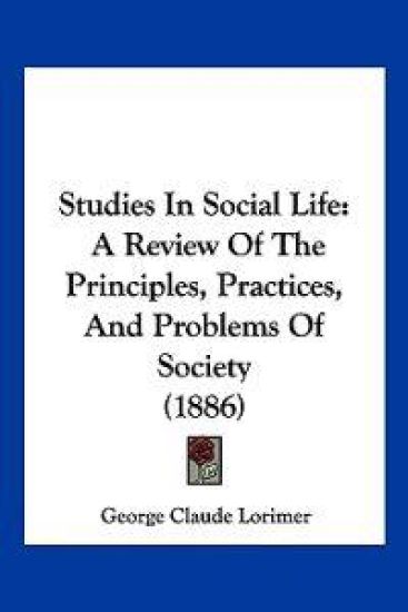 Studies In Social Life