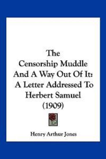The Censorship Muddle And A Way Out Of It