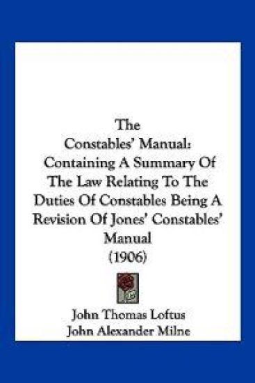 The Constables' Manual