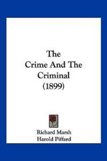 The Crime And The Criminal (1899)