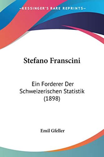 Gfeller, E: Stefano Franscini
