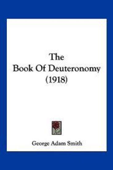 The Book Of Deuteronomy (1918)