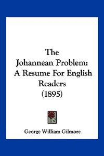 The Johannean Problem