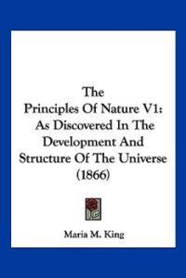 The Principles Of Nature V1