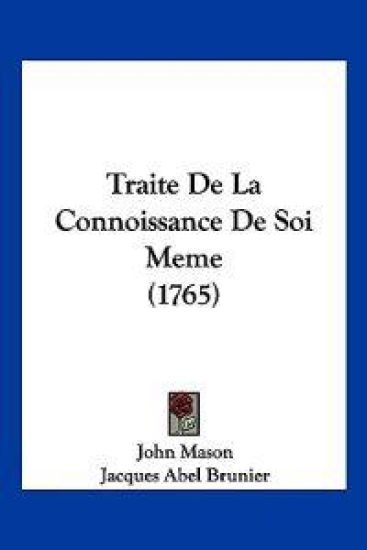 Traite De La Connoissance De Soi Meme (1765)