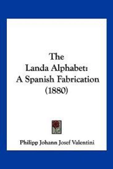 The Landa Alphabet