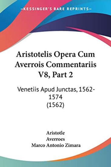 Aristotelis Opera Cum Averrois Commentariis V8, Part 2