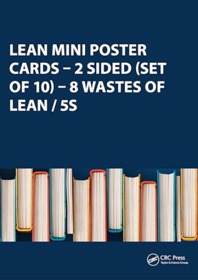 Lean Mini Poster Cards – 2 Sided (Set of 10) – 8 Wastes of Lean / 5S