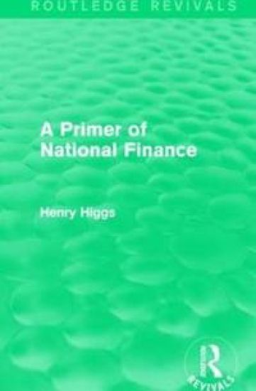 A Primer of National Finance