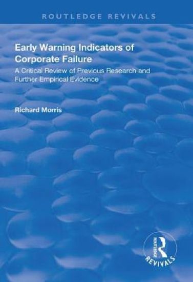 Early Warning Indicators of Corporate Failure