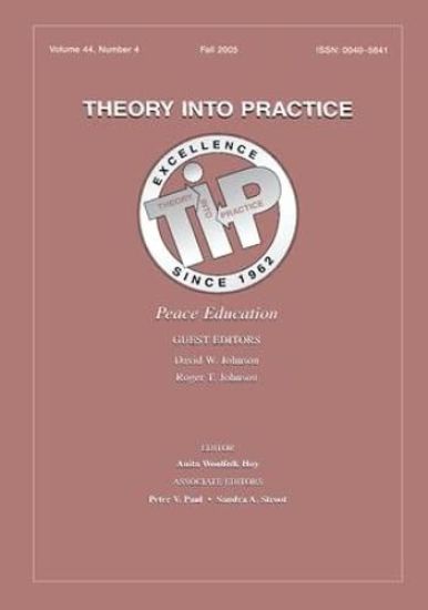 Peace Education Tip V44#4