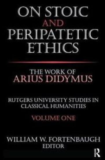 On Stoic and Peripatetic Ethics