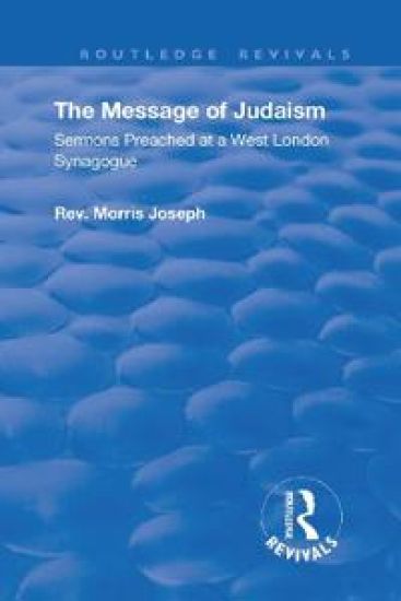 The Message of Judaism