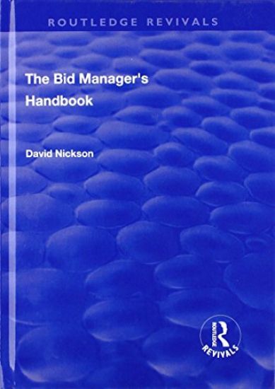 The Bid Manager's Handbook