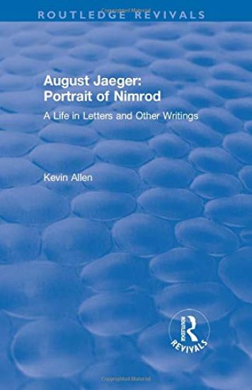 August Jaeger: Portrait of Nimrod