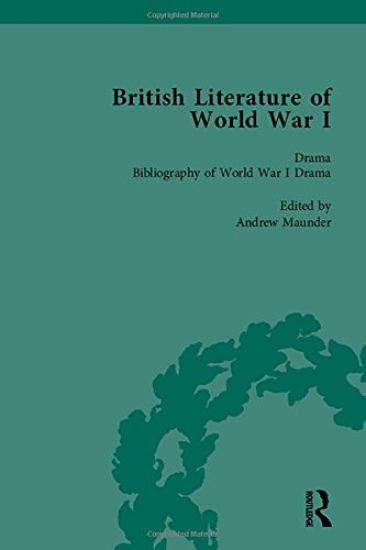 British Literature of World War I, Volume 5