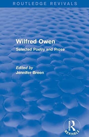 Wilfred Owen (Routledge Revivals)
