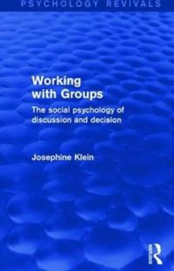 Working with Groups (Psychology Revivals)
