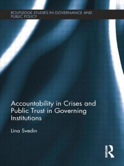 Accountability in Crises and Public Trust in Governing Institutions