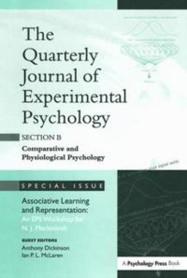 Associative Learning and Representation: An EPS Workshop for N.J. Mackintosh