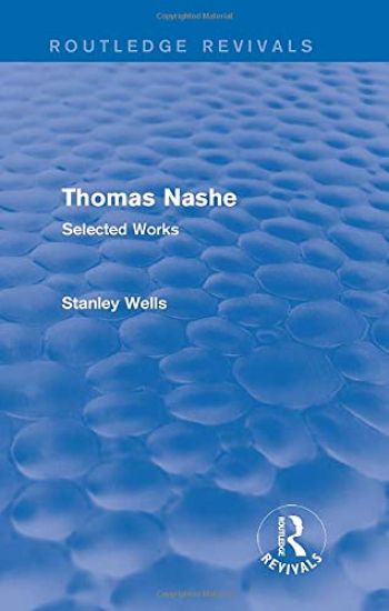 Thomas Nashe (Routledge Revivals)