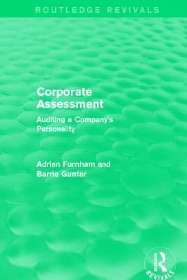 Corporate Assessment (Routledge Revivals)