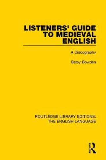 Listeners' Guide to Medieval English