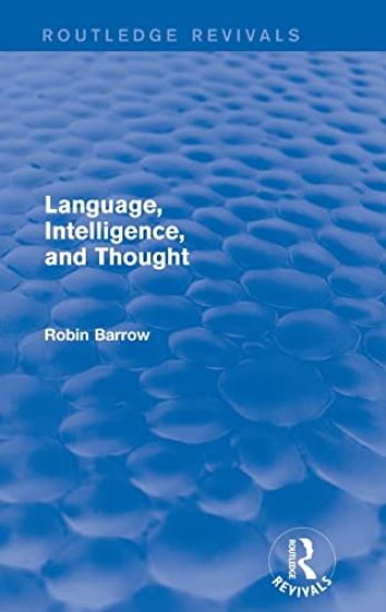Language, Intelligence, and Thought